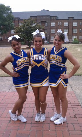 Made Varisty Cheerleading and 3rd year on competition cheerleading