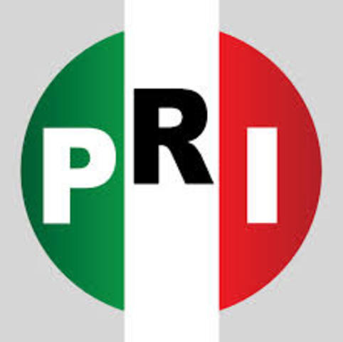 Surgimiento del PRI