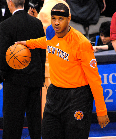 Carmelo Anthony Finally in New York