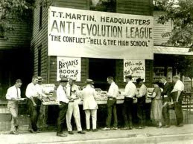 Anti-evolution Bills