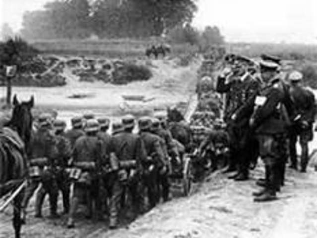 Germany invades Austria