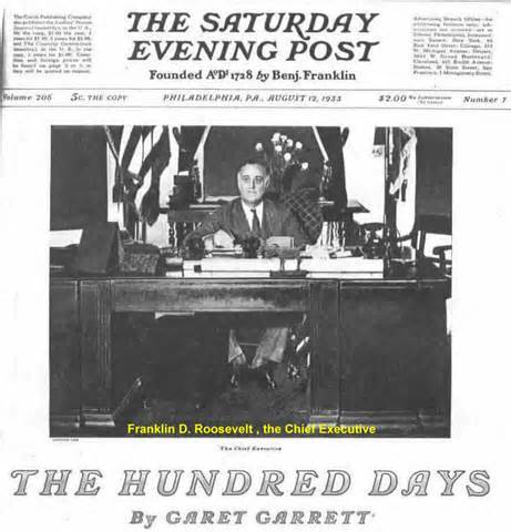 The New Deal-- The Hundred Days