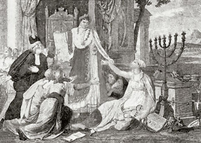 French Jews emancipted