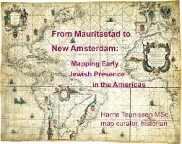 First Jews Settle in New Amsterdam