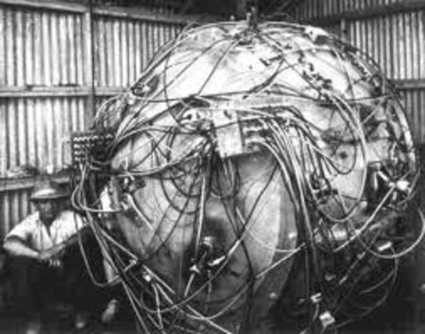 Atomic bombs dropped on Hiroshima & Nagasaki