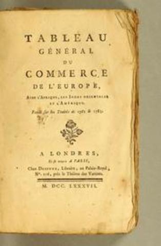 Tableau général du commerce de l’Europe