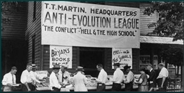 First Anti Evolution Bill