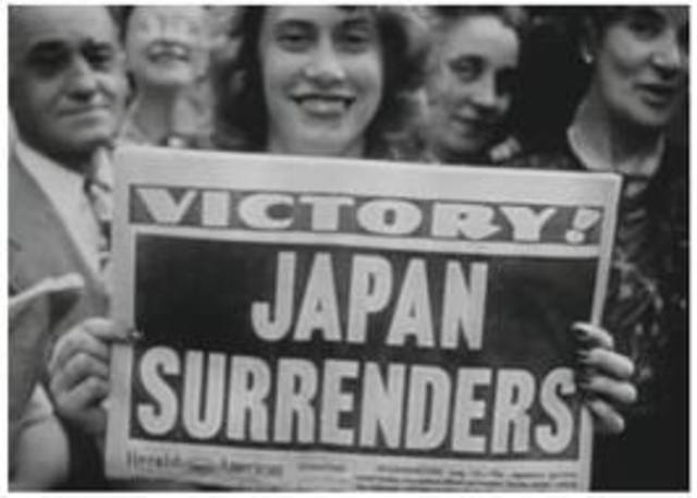 Japan surrenders