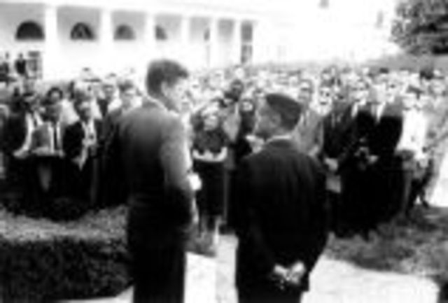 The Peace Corps was announced by JFK