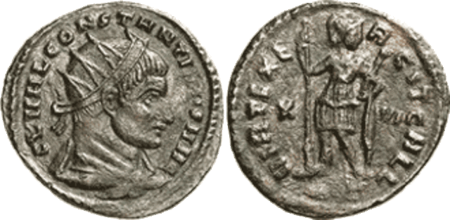 Мала бронза Константина І 2,55 г