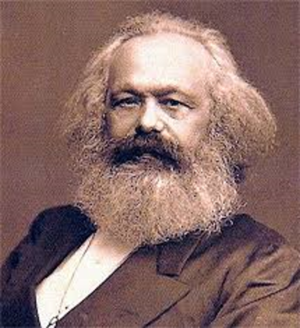 Karl Marx dies