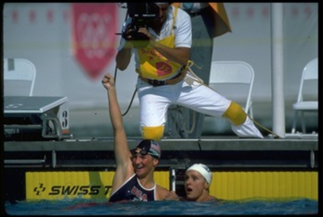First Tie in Olympic Swimming