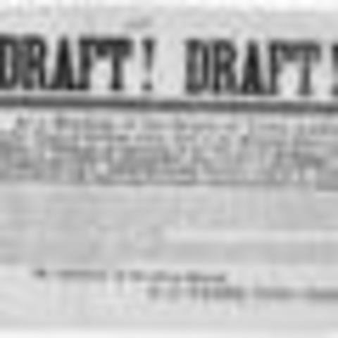 Military Drafting Required
