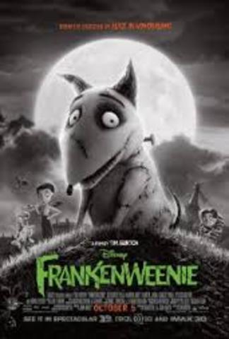 Movie Release: Frankenweenie
