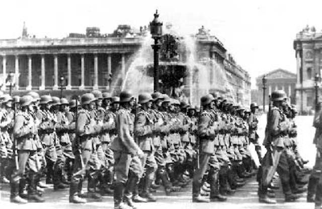 Paris is occupied by the Nazis.