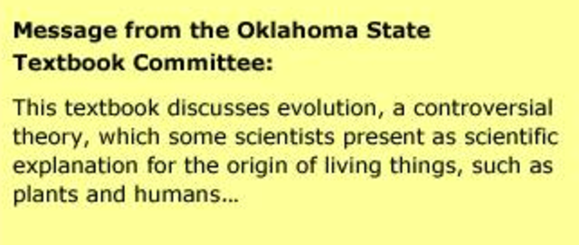 textbook disclaimers