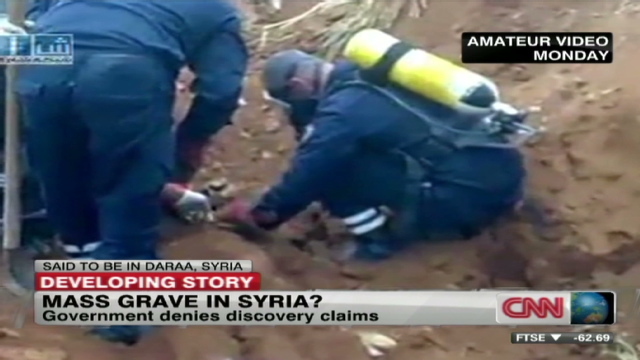 Mass Grave Found in Syria