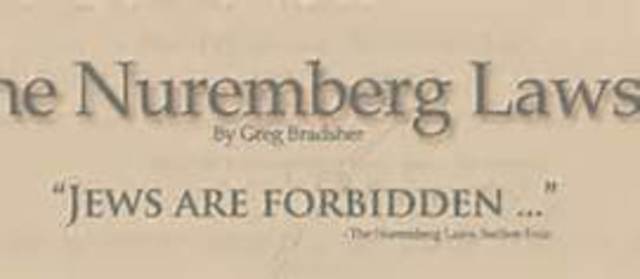 Nuremberg Laws