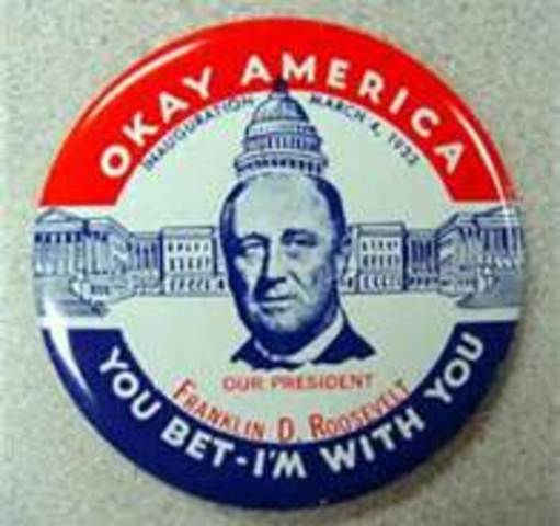 Roosevelt first elected president