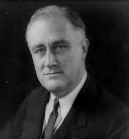 Roosevelt first elected president