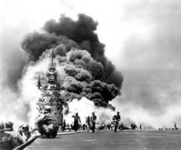 Germany air force (Luftwaffe) bombs London and other civillian targets in the Battle of Britain