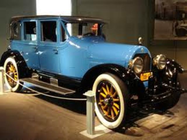 Línea de tiempo del automóvil