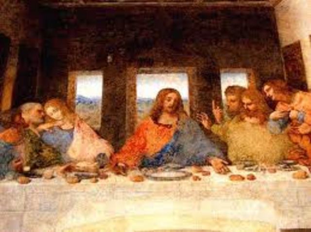 l a ultima cena con restauracion