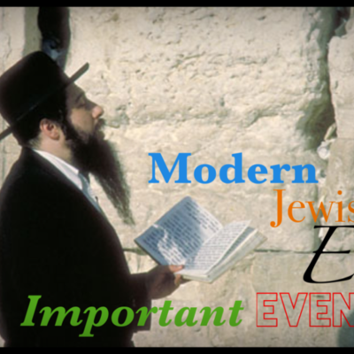 Timeline: Modern Jewish Era