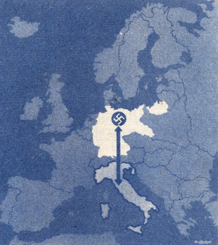 Hitler & Mussolini form the Rome-Berlin Axis