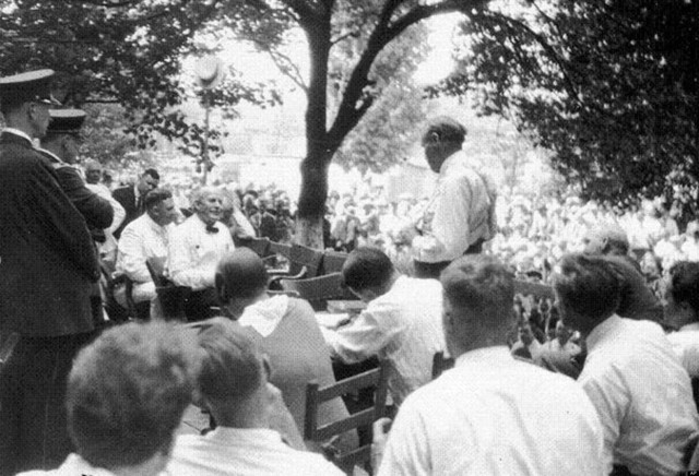 First anti evolution bill