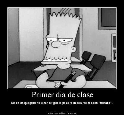 primer dia de colegio