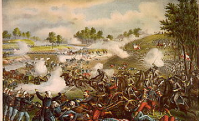 Charley during the Battle of Bull Run