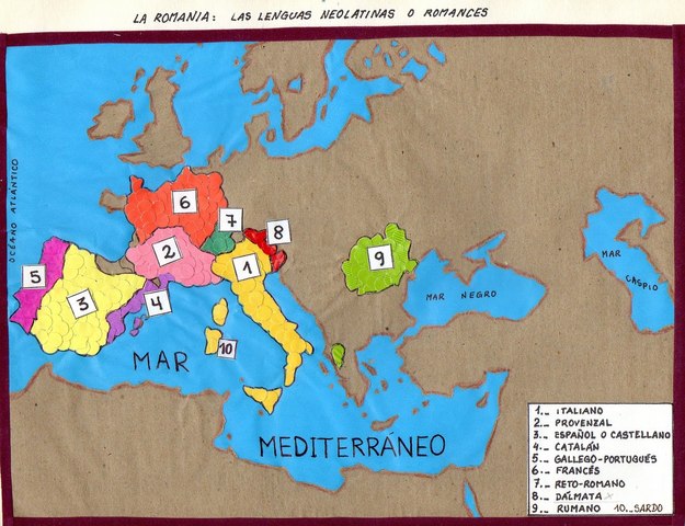 Nacimiento de las lenguas Romances o Neolatinas.