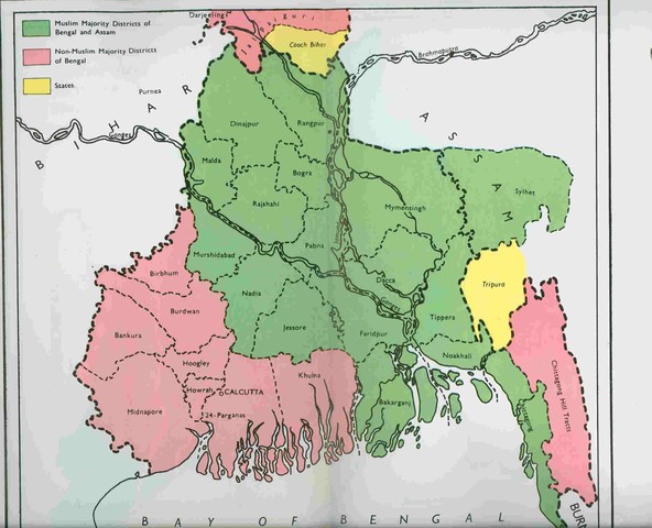 Bengal is Divided (Unknown day/month)