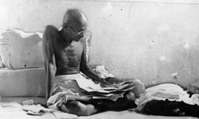 First time Gandhi Fasts
