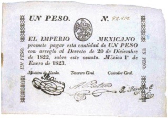 EL BILLETE DEL PRIMER IMPERIO