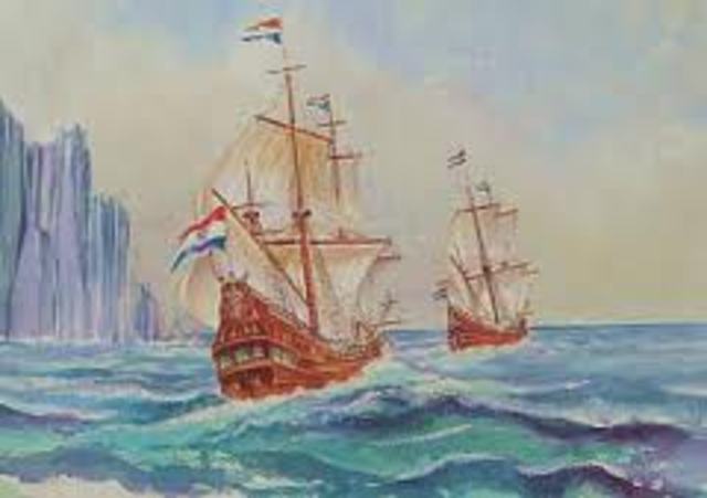 Tasman's first voyage begins