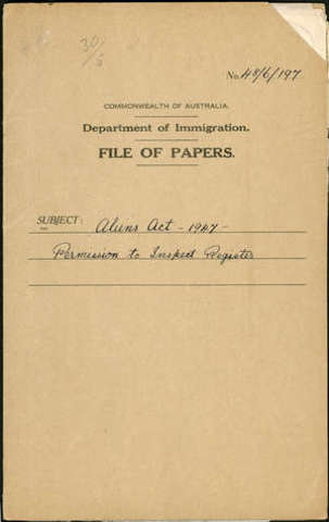 Registering 'Aliens'