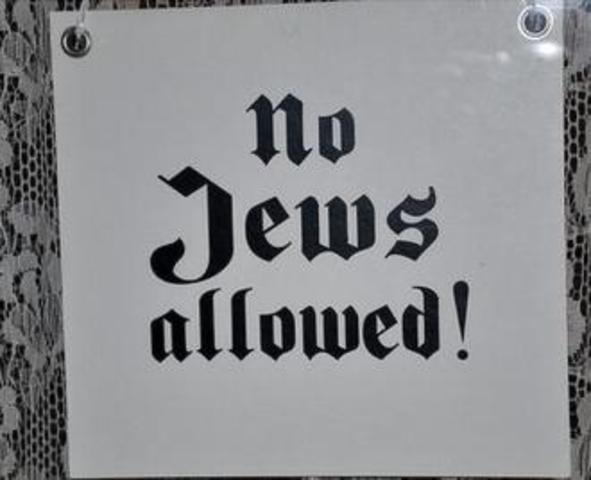 jews banned
