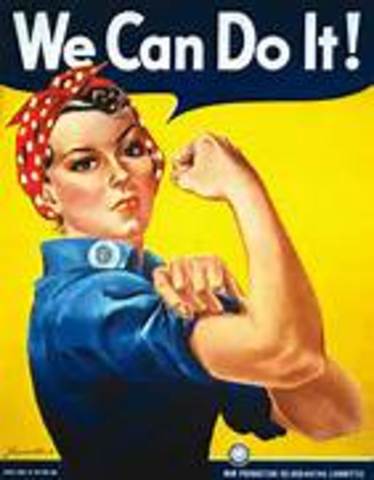 Rosie the Riveter.