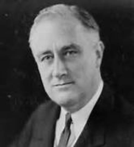 Roosevelt first elected president