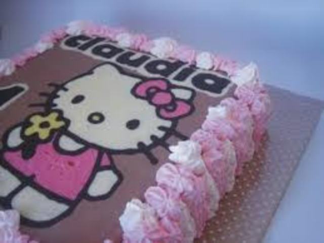 Celebramos mi primera fiesta de cumpleaños