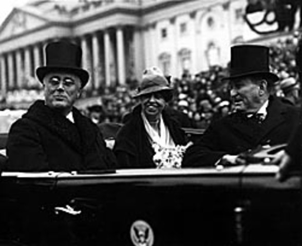 Roosevelt first elected President