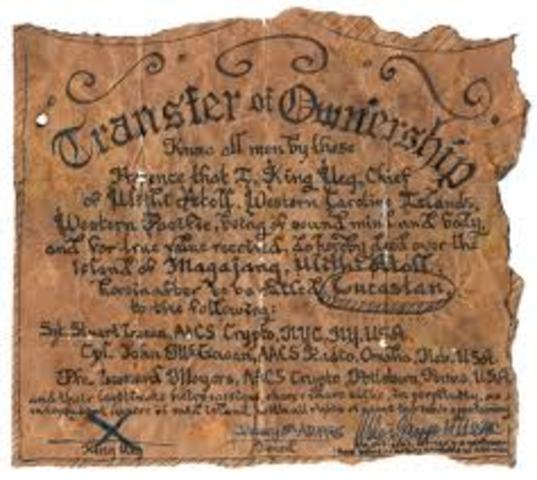 Spain formally transfers Louisiana to France