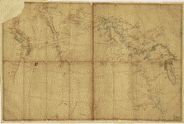 Map is Drawn of Louisiana Territory