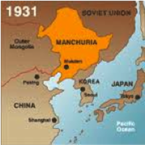 Japan Conquers Manchuria in northern China