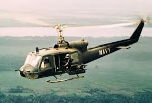 American Helicopters Arrive in South Vietnamese