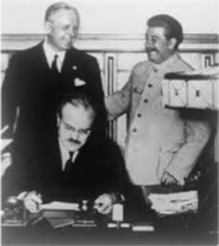 Germany & Soviet Union have a nonaggression pact