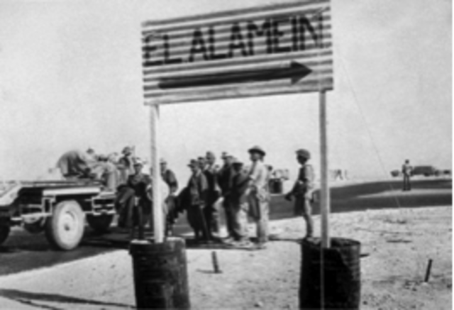 British forces stop the German advance at El Alamein