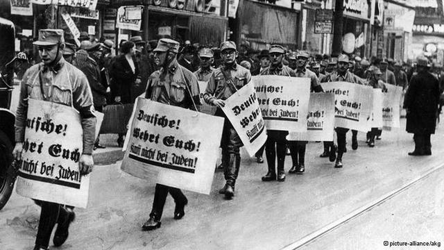 Jewish doctors are no longer permitted to practice in government institutions in Germany.